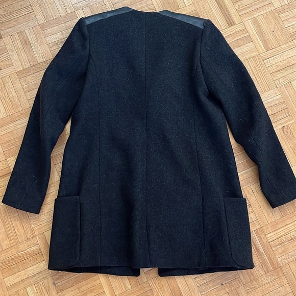 Maje Dark Grey Wool Coat 🍂 - Picture 2 of 5